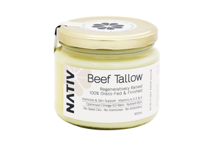 Beef Tallow – Pure Filtered Culinary Fat, 100% Grass-Fed Australian Beef